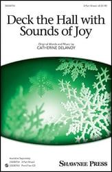 Deck the Hall with Sounds of Joy Three-Part Mixed choral sheet music cover